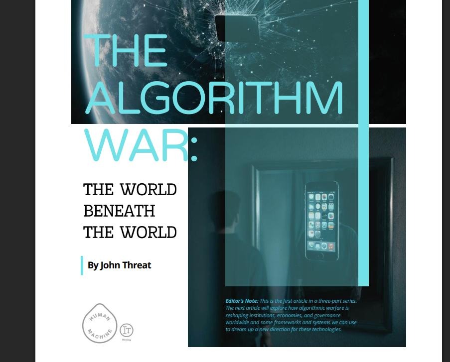 The Algorithm War by John Threat - Compass Magazine May/June 2026
